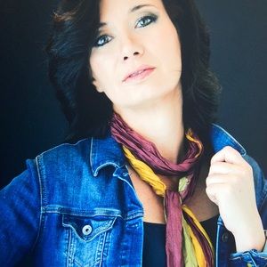 Scarf, 100% natural silk